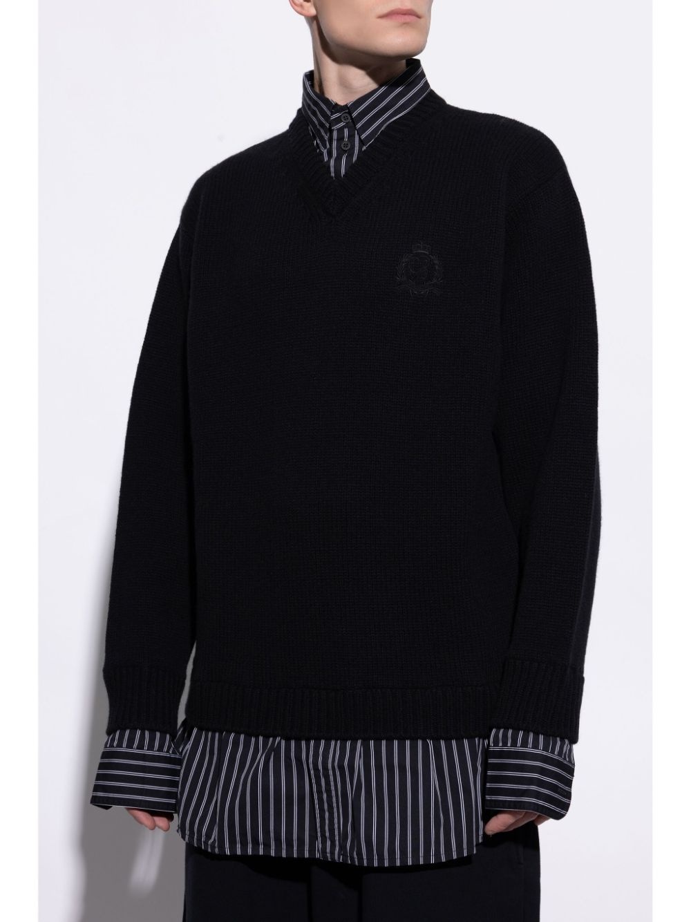 layered sweater - 3