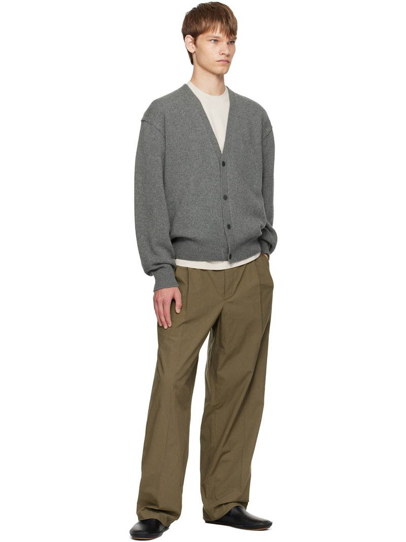 The Row Gray Mats Cardigan outlook