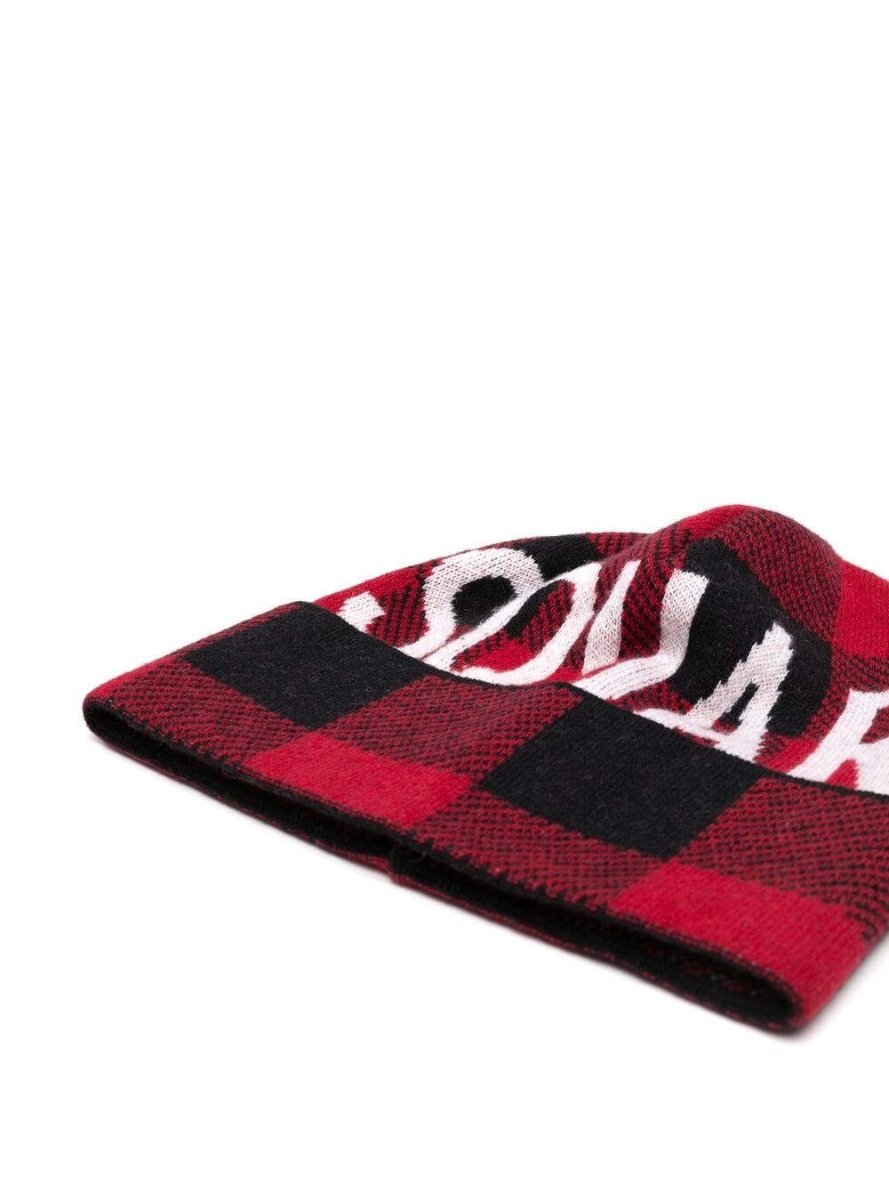 logo-intarsia beanie - 2