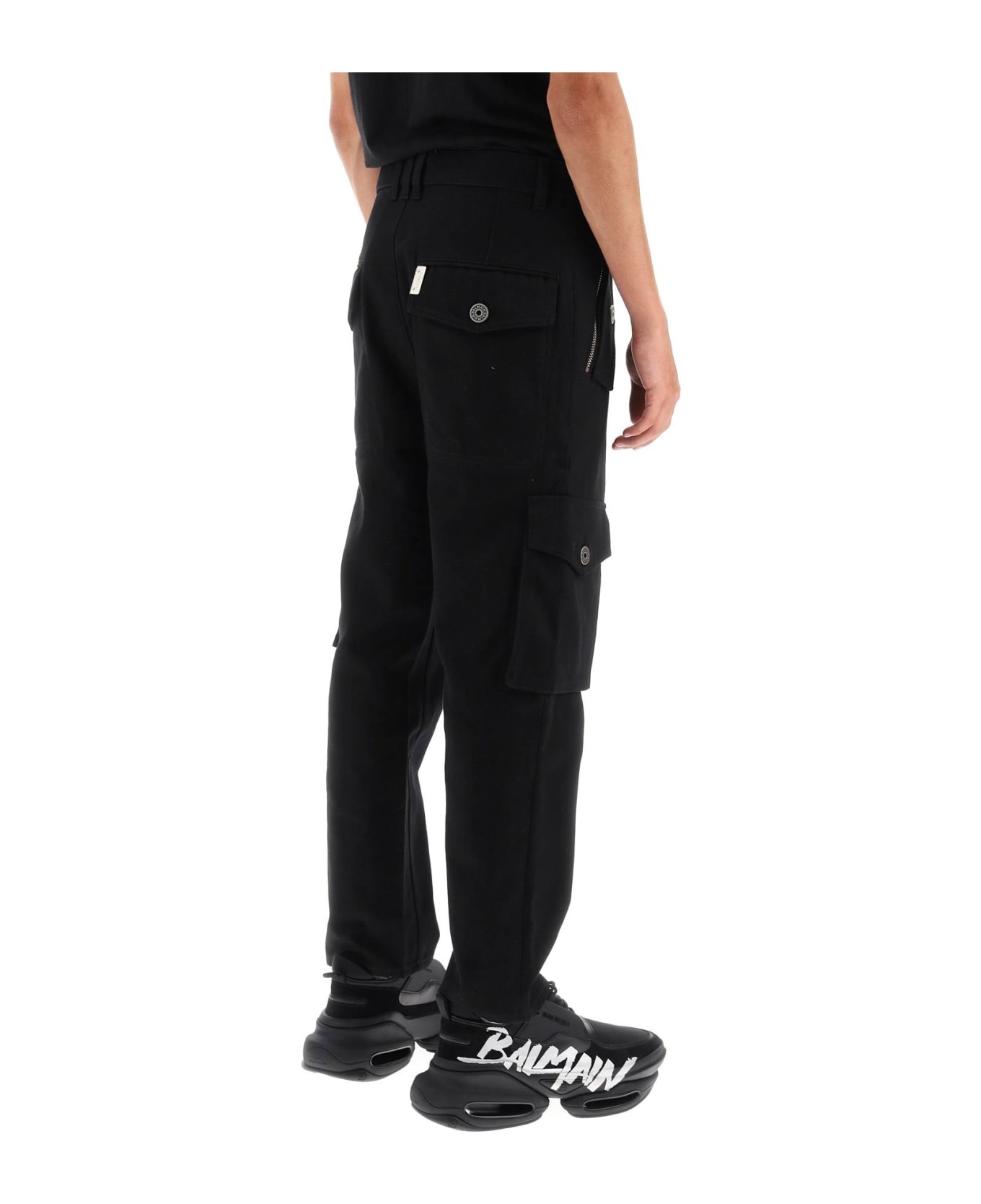 Cotton Cargo Pants - 3