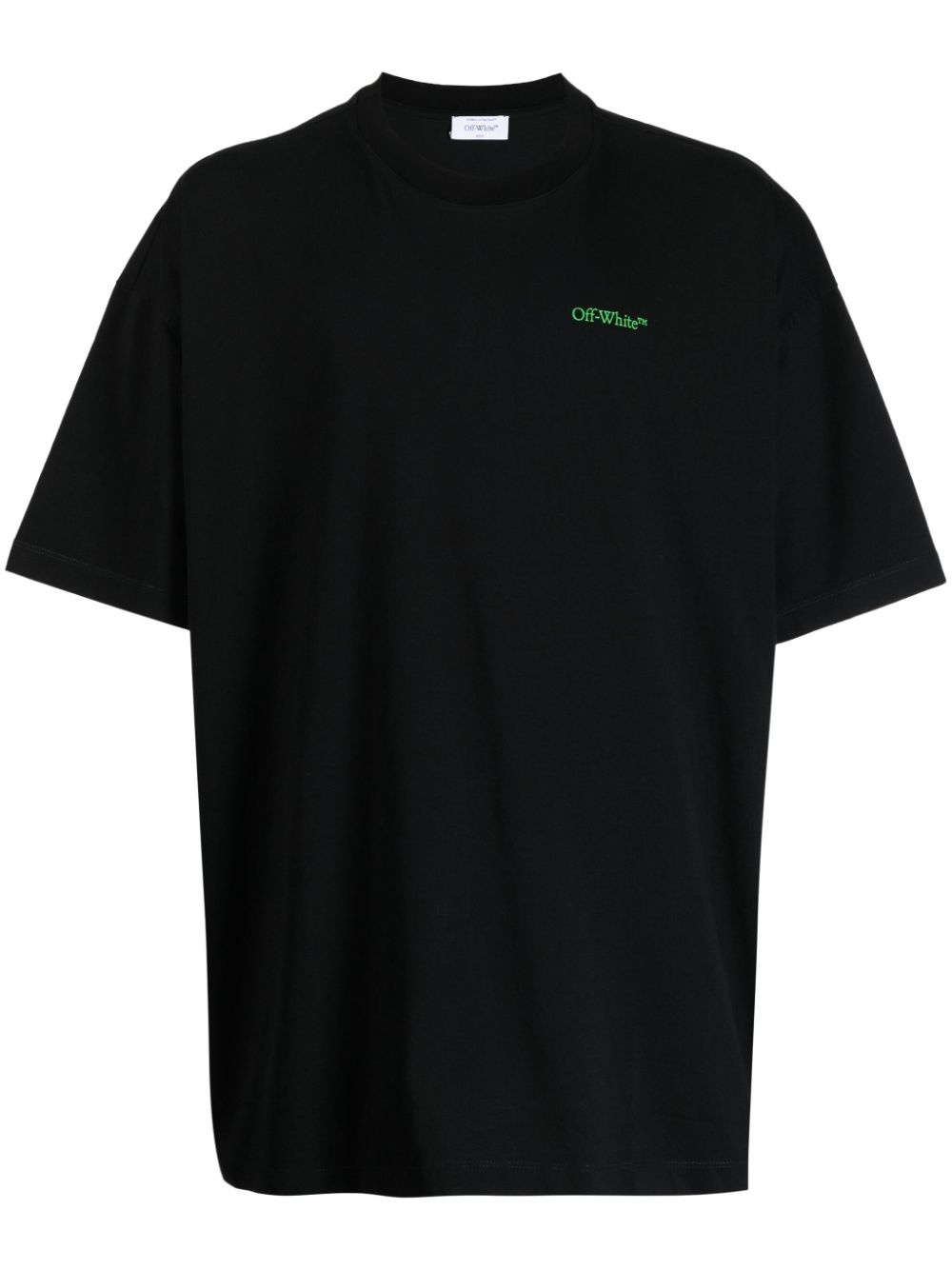 Moon Tab cotton T-shirt - 1