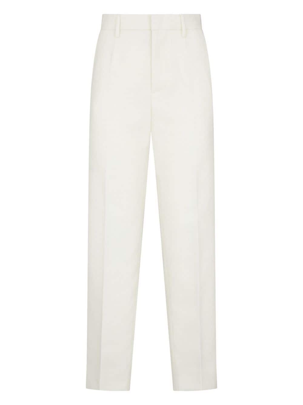 double-breast notched-lapel suit - 5