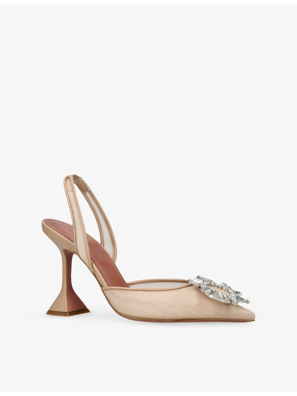 Begum 95 Mesh Slingback Heeled Courts - 3