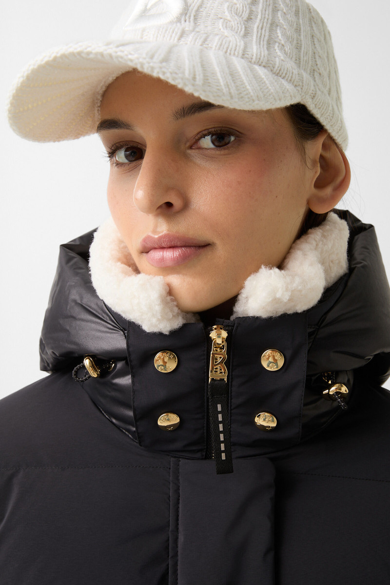 Maja down ski jacket in Black 5