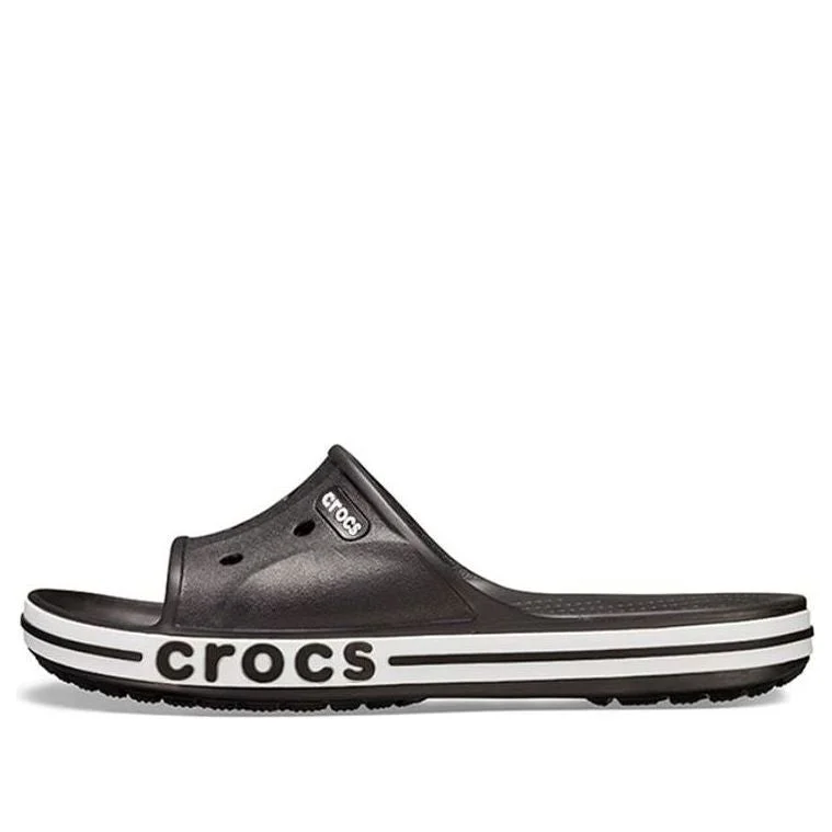 Crocs Bayaband Clog Hollow Out Casual Black Slippers 205392-066 - 1