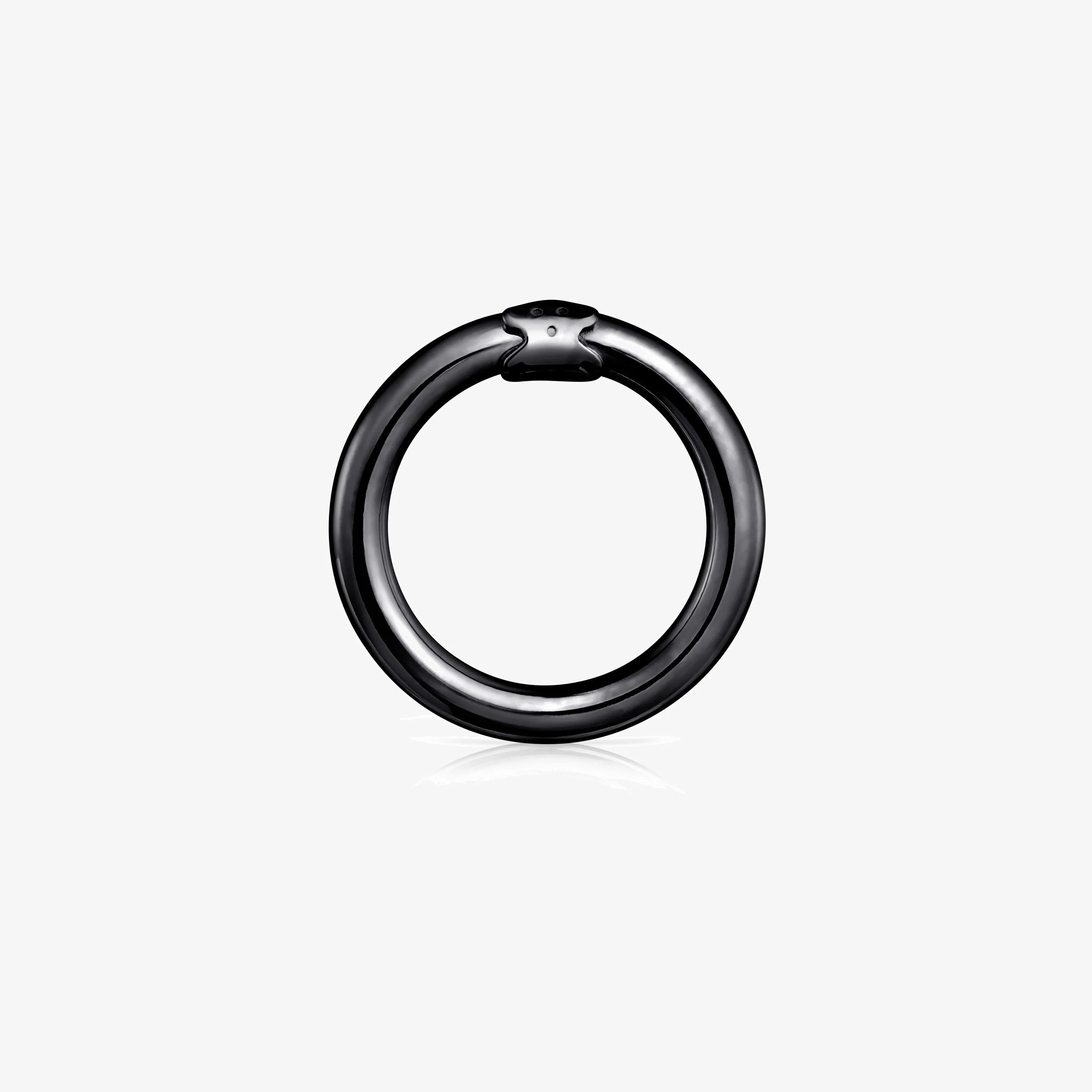 Medium Dark Silver Hold Ring - 1