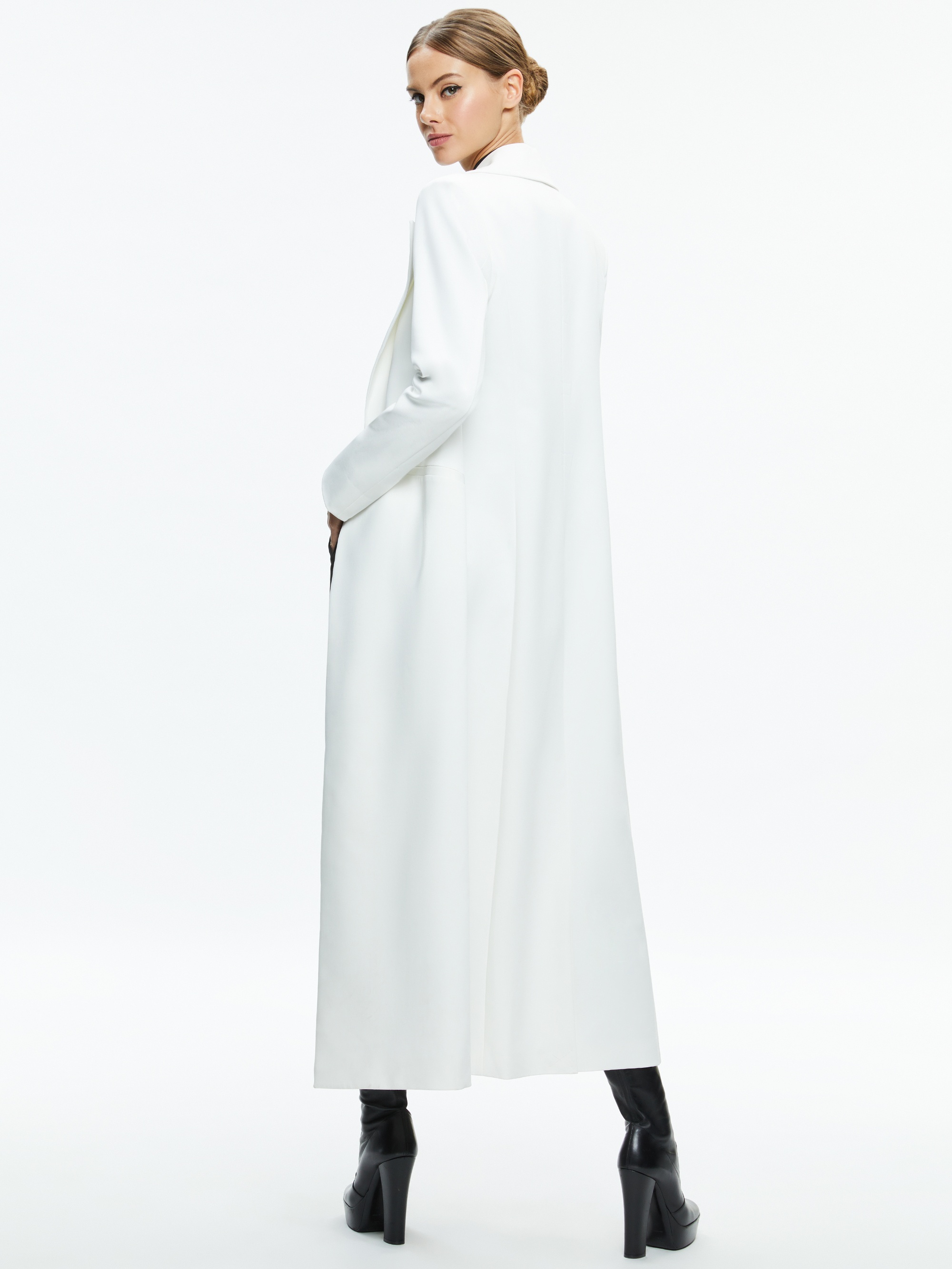 THEO NOTCH COLLAR COAT - 3