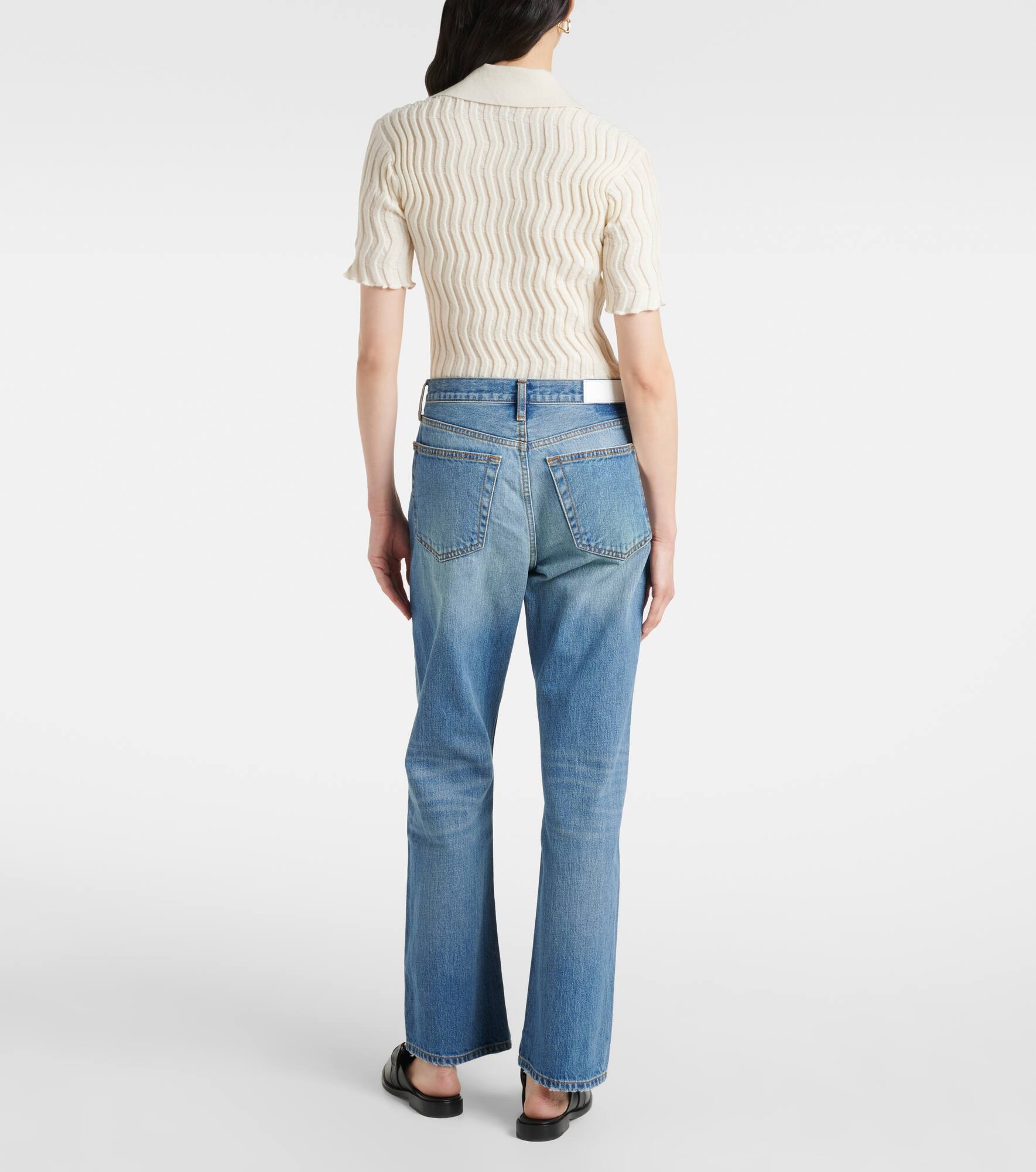 The Standard mid-rise straight jeans - 3