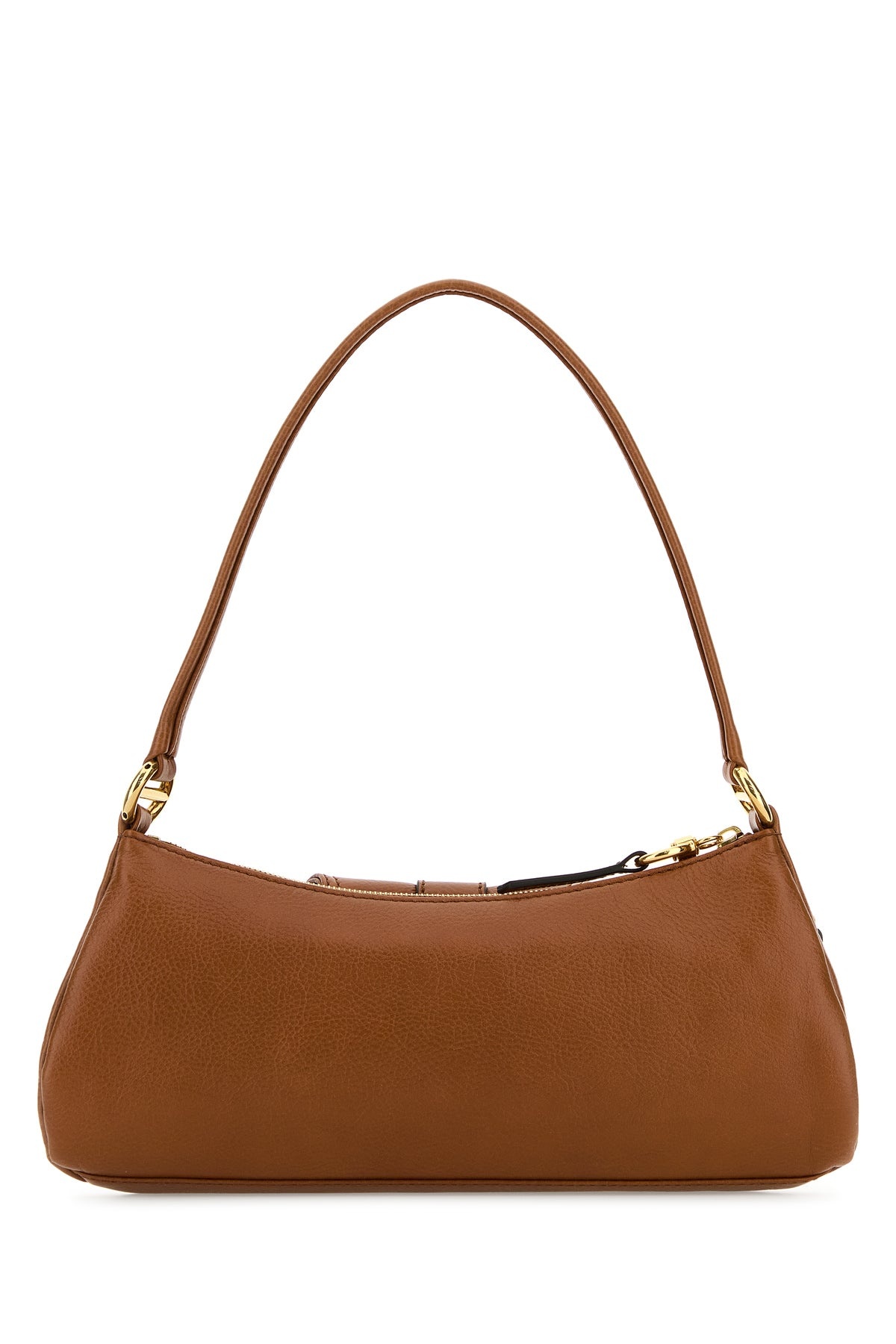 Caramel leather The 99 shoulder bag - 3