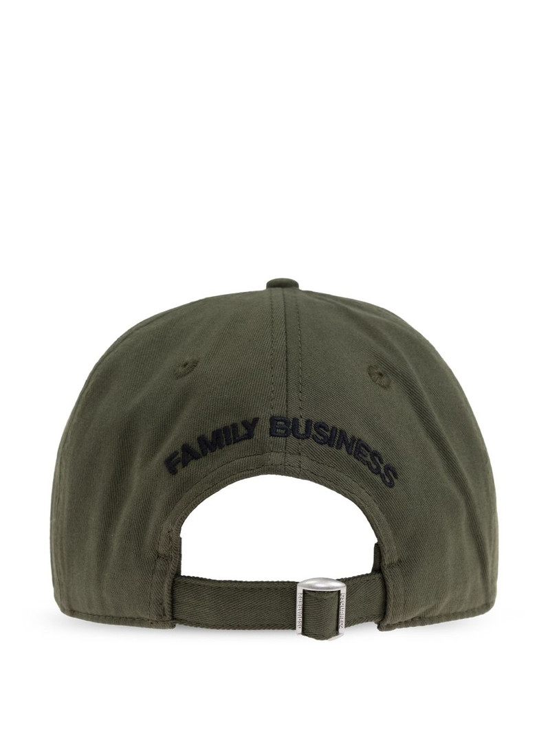DSQUARED2 logo patch baseball cap outlook
