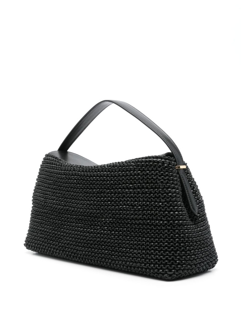 Totême T-Lock woven tote bag outlook