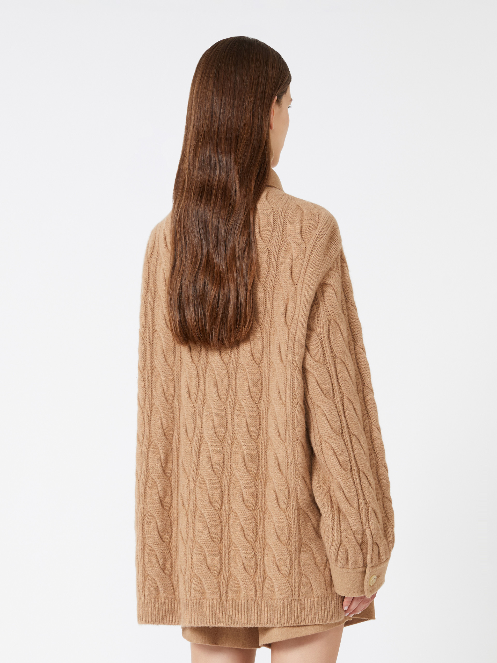 TACCO Camel yarn overshirt - 4