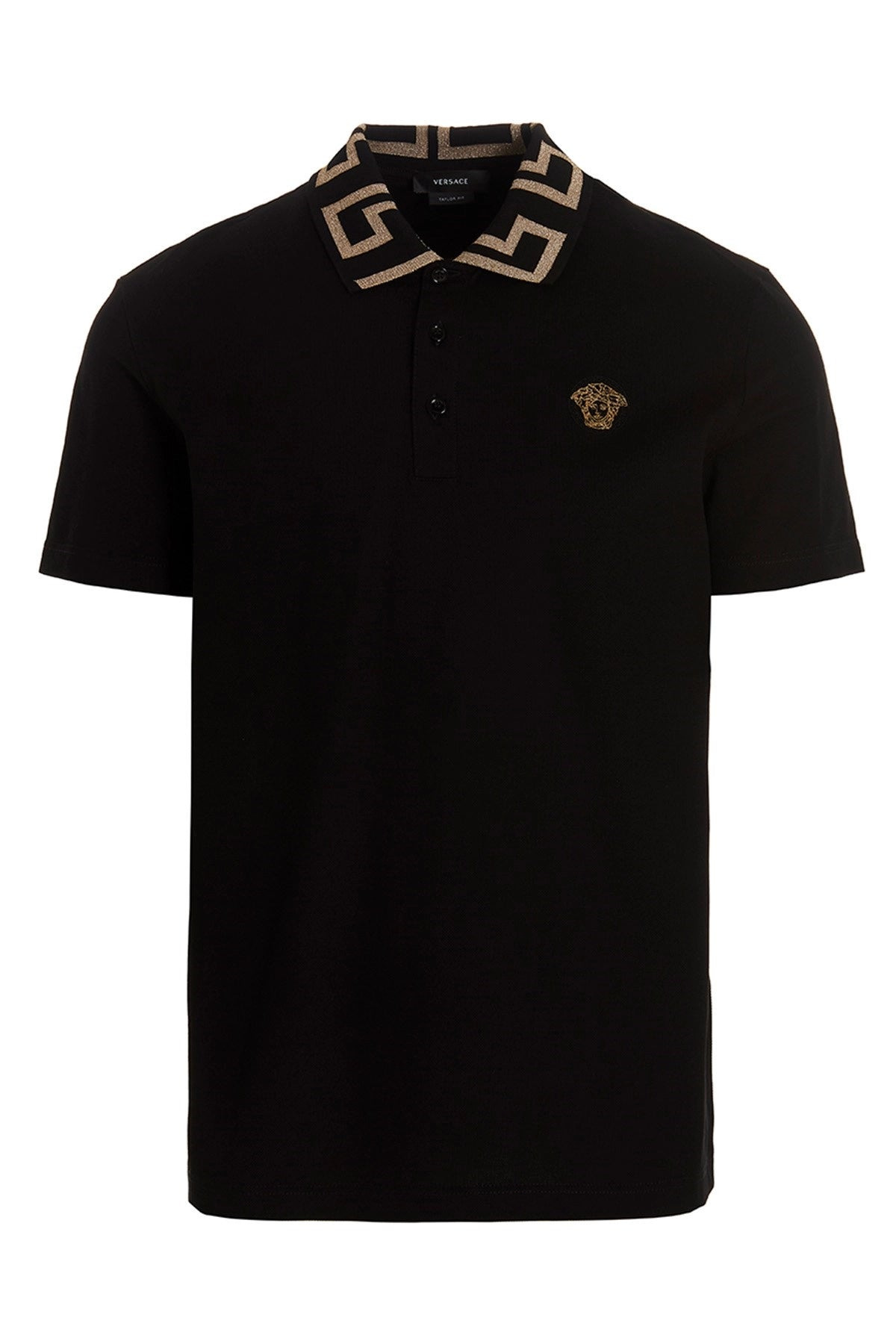 Versace Men 'Greca' Polo Shirt - 1