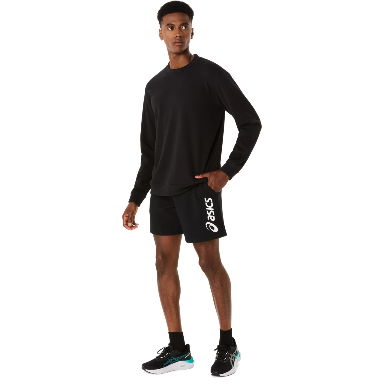 ASICS LOGO SWEAT SHORT - 8