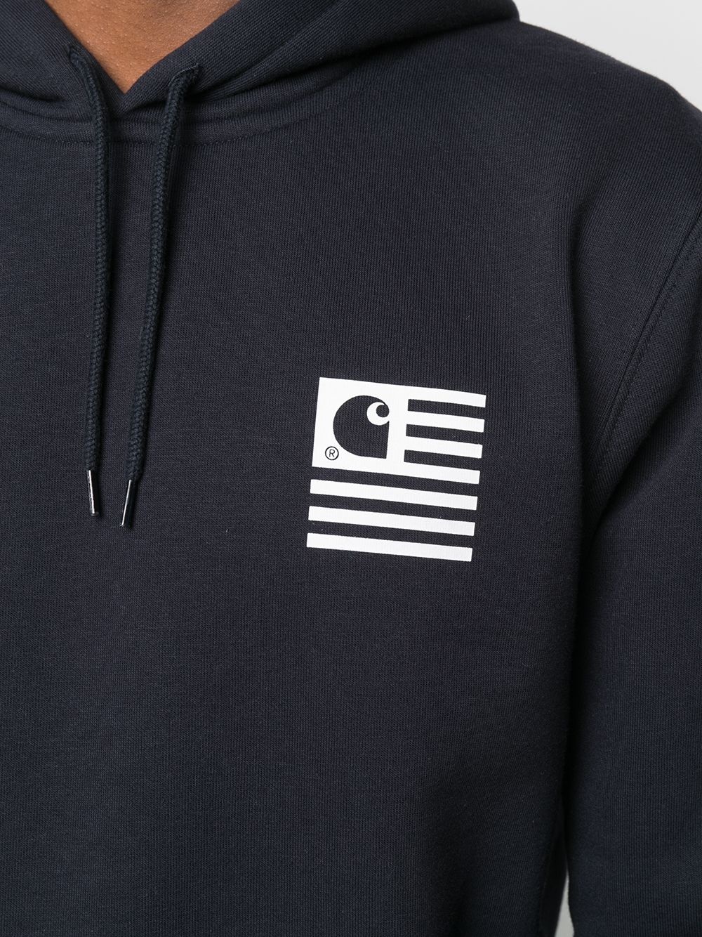 logo-print hoodie - 5