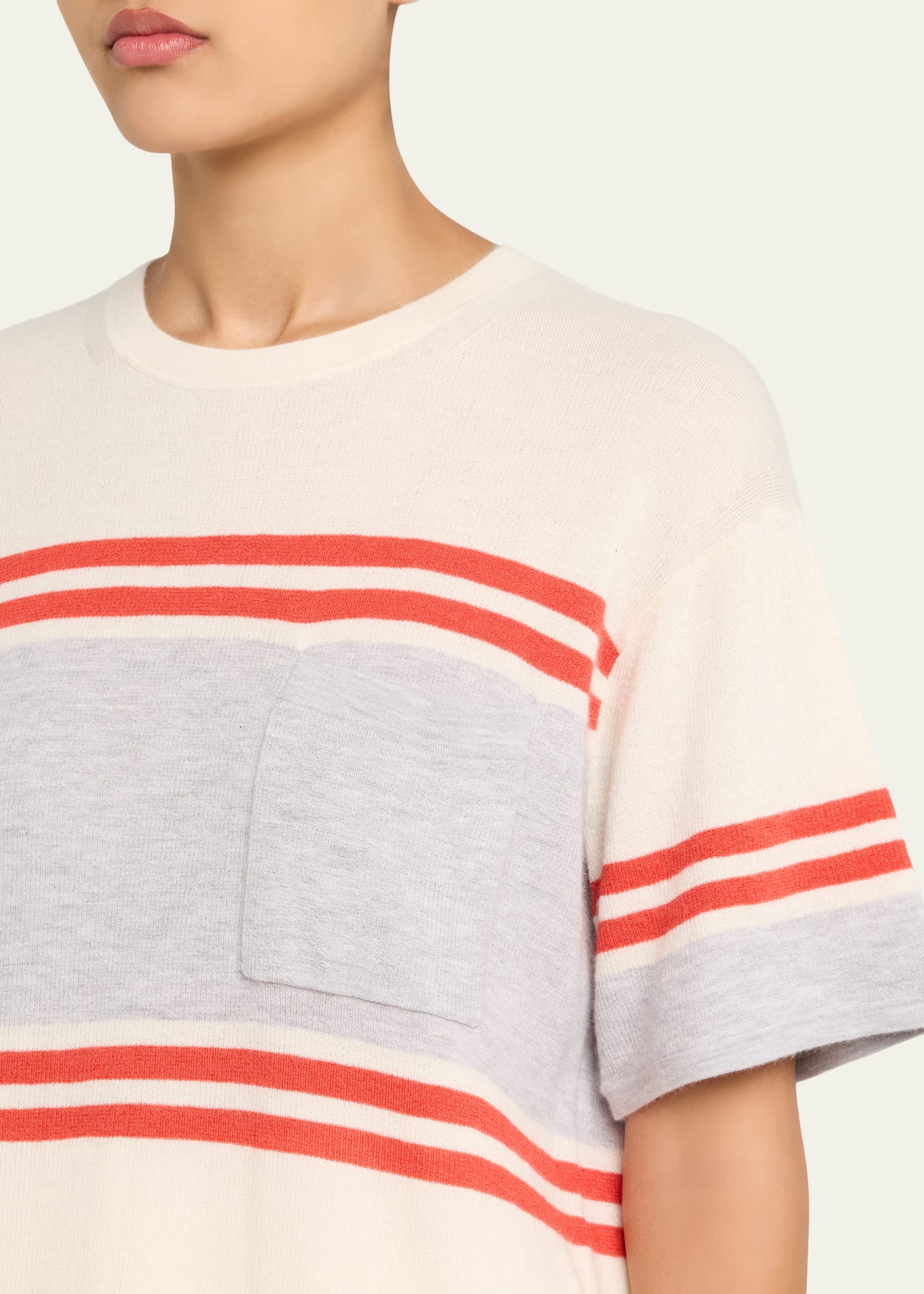 Engineered Stripe Big Boy Tee - 5