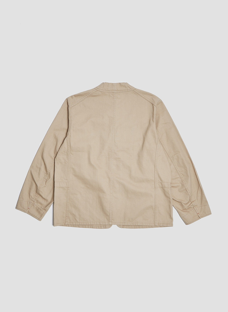 Mechanics Jacket Cotton Twill in Tan 4