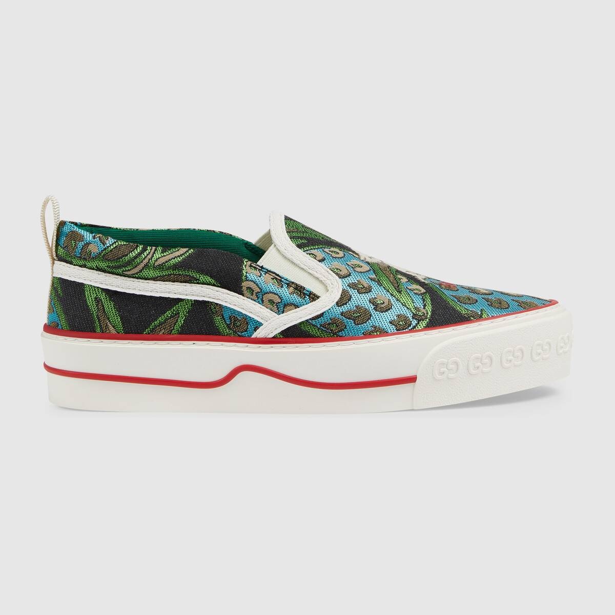 Women's embroidered slip-on sneaker - 1