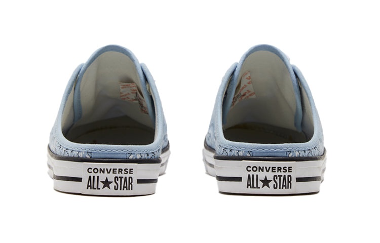 (WMNS) Converse Chuck Taylor All Star Slippers Blue/White 571944C - 4
