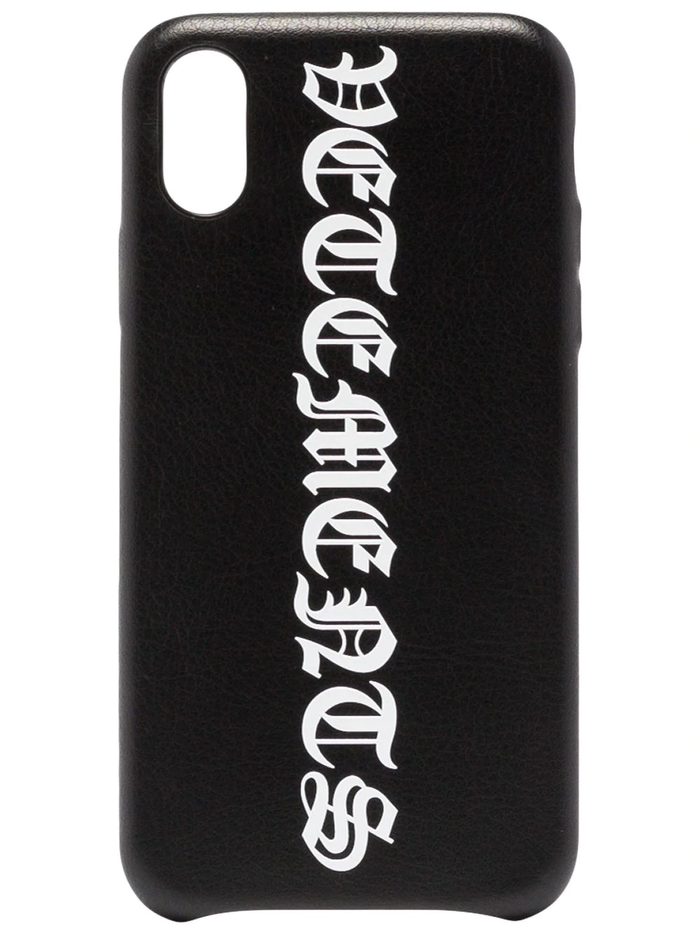 Goth logo-print iPhone XS case - 1