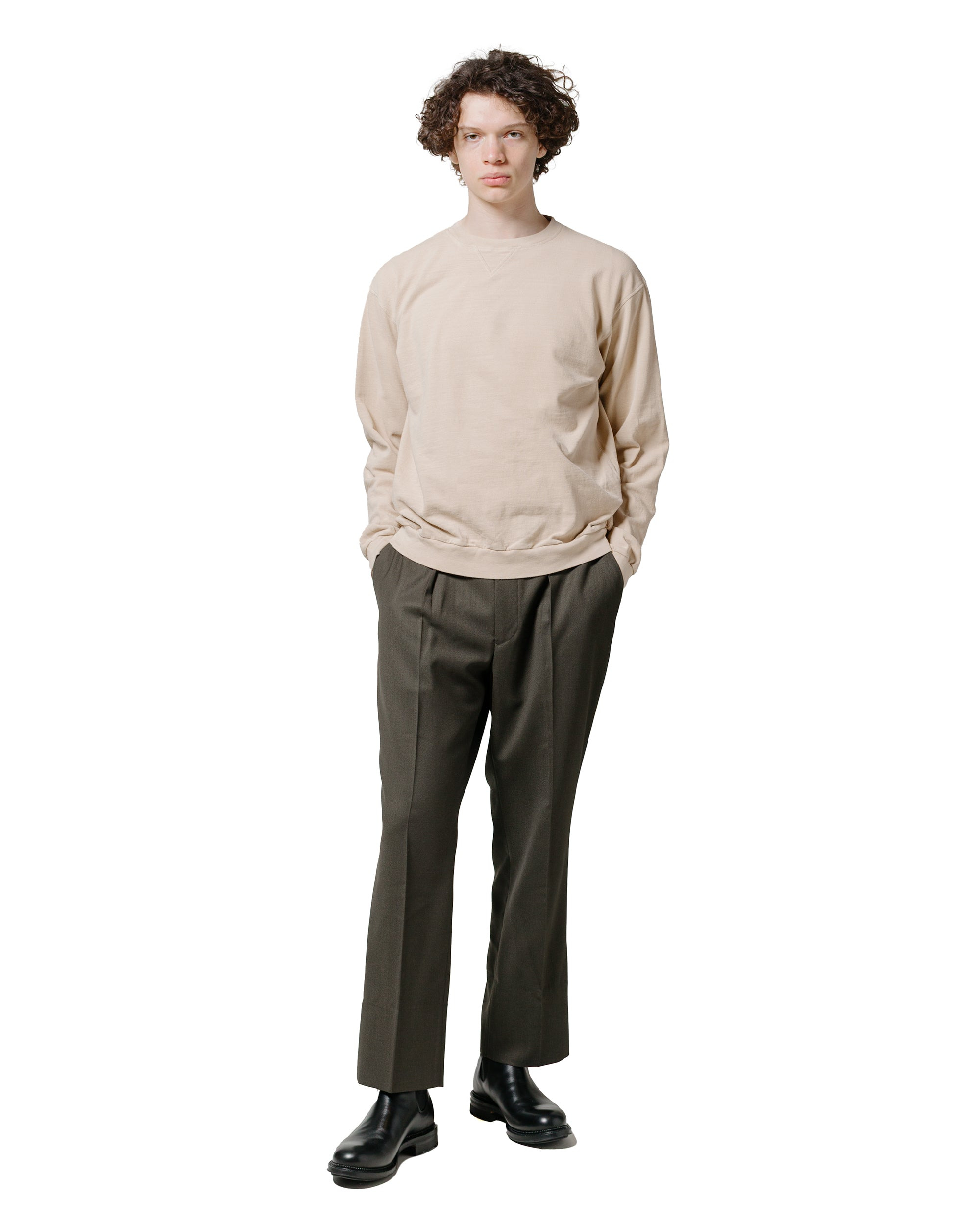 Hopsack Safari Trousers Forest - 4