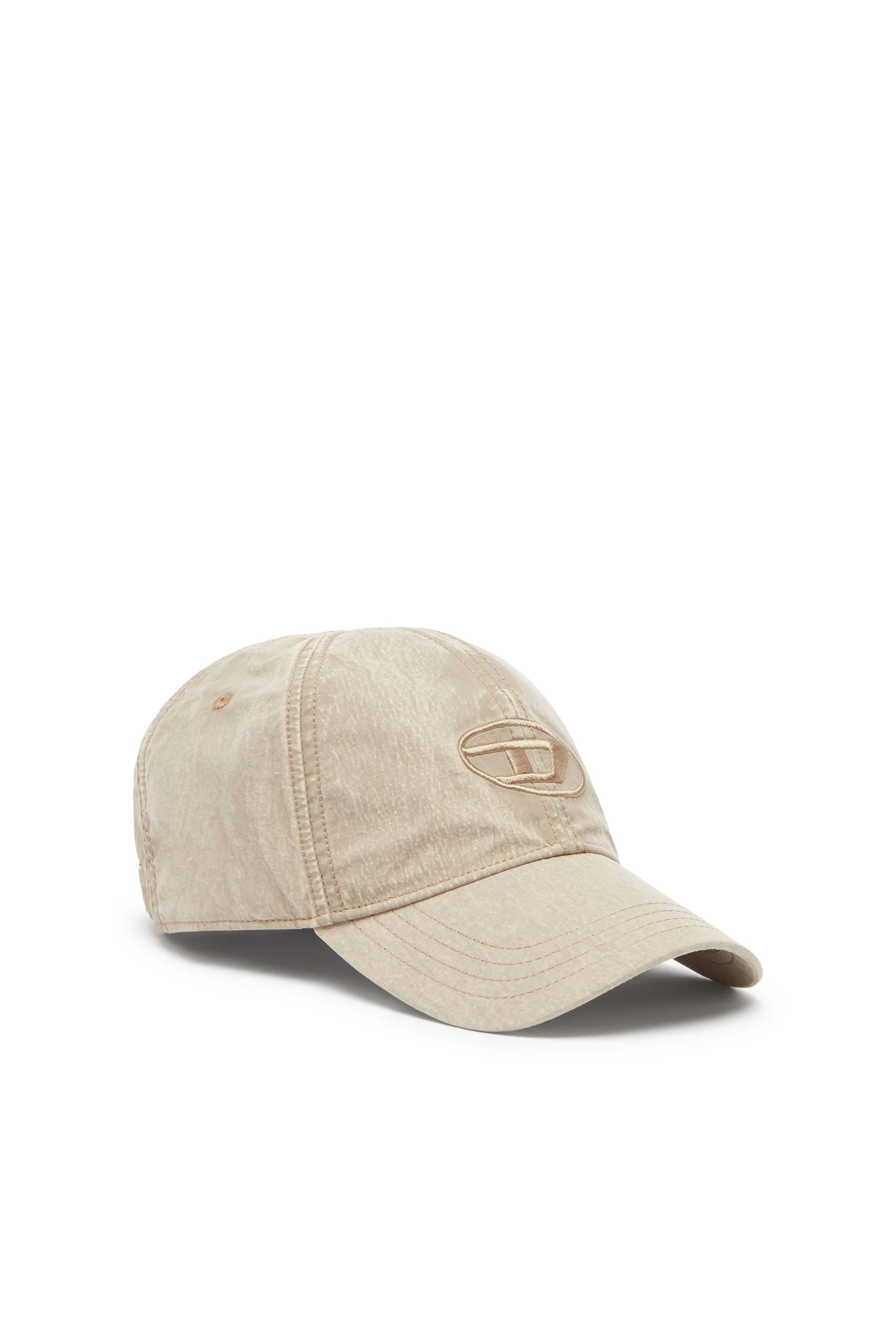 BASEBALL CAP WITH EMBROIDERED OVAL D - 1