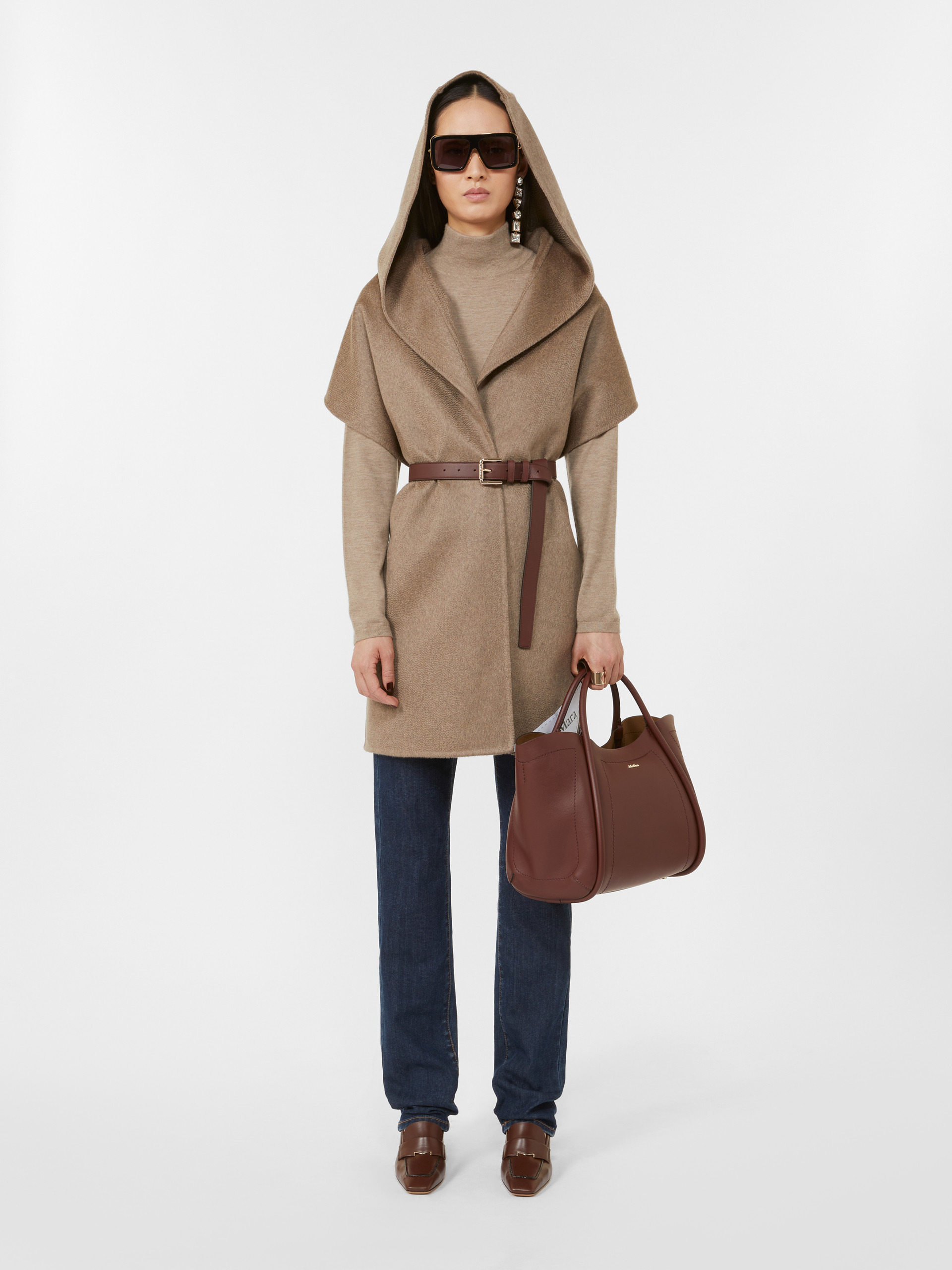 MARINS Small leather Marine bag - 7