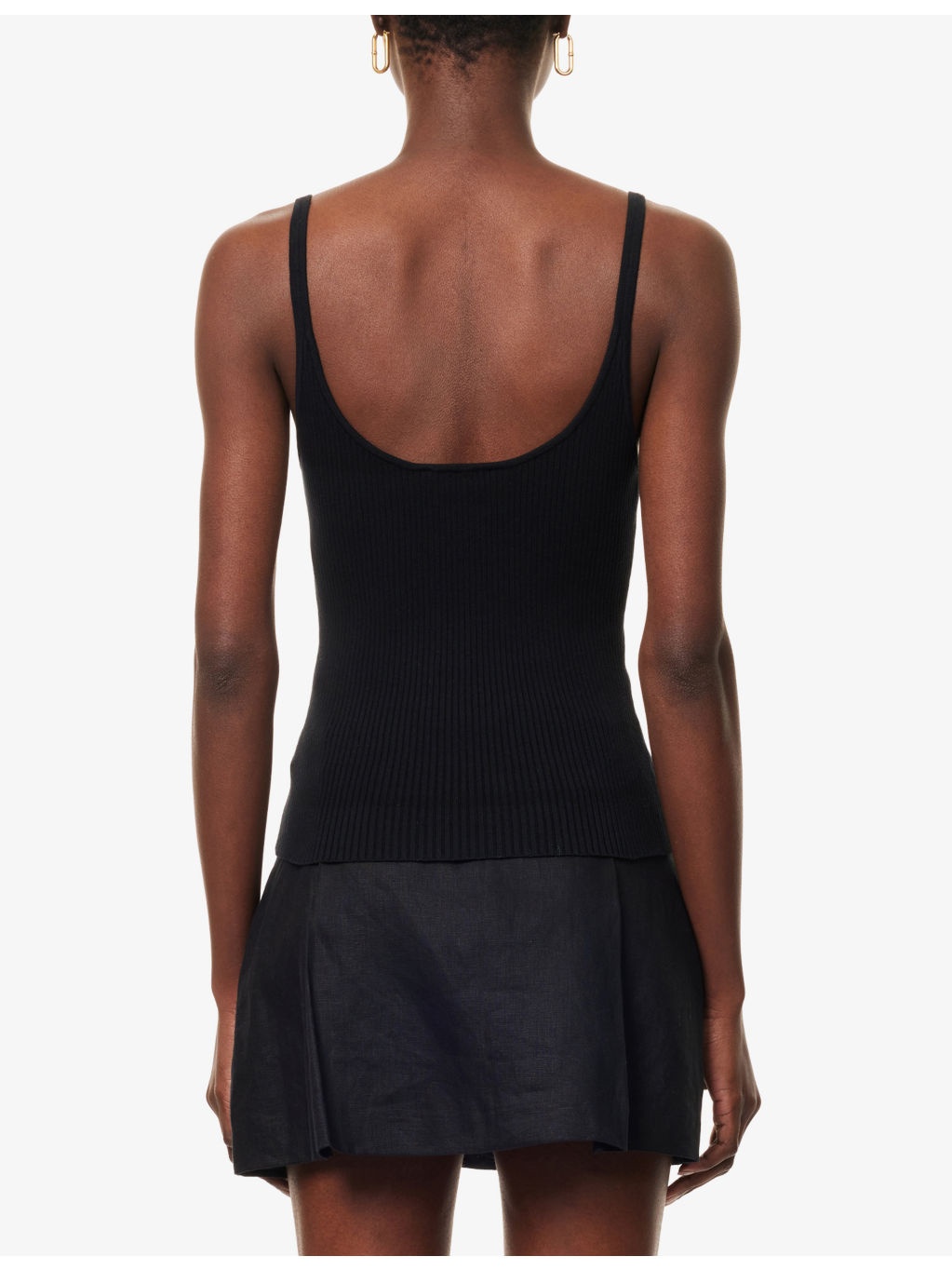 Eloise Ribbed Cotton-Blend Top - 4