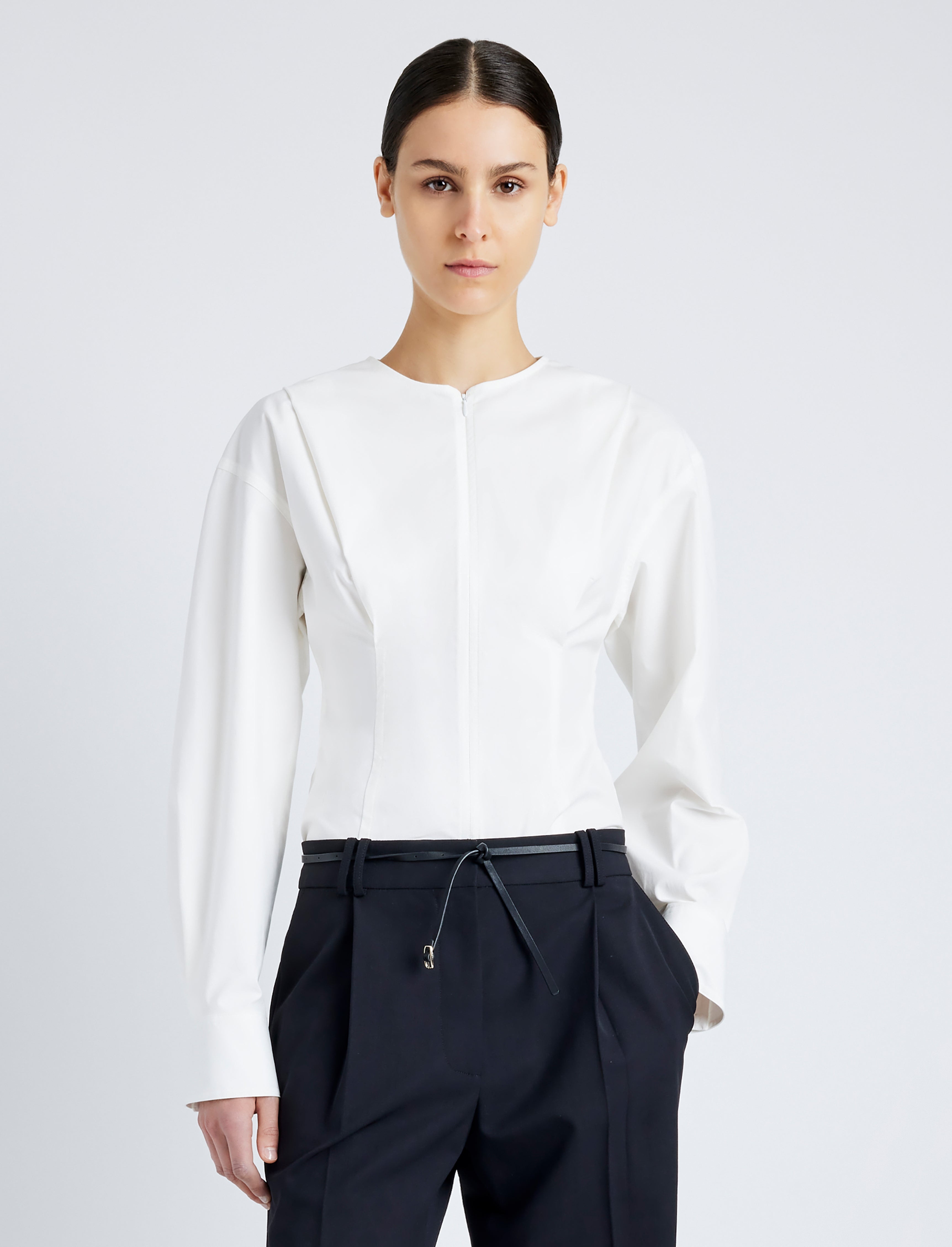 Ivonne Top in Eco Poplin - 2