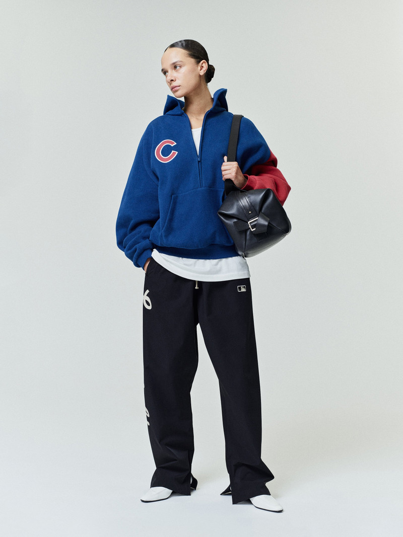 Cubs Raglan Half Zip Sport Hoodie 1