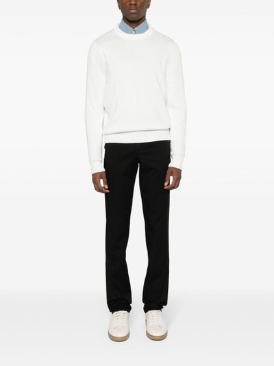 Brunello Cucinelli twill tapered trousers outlook