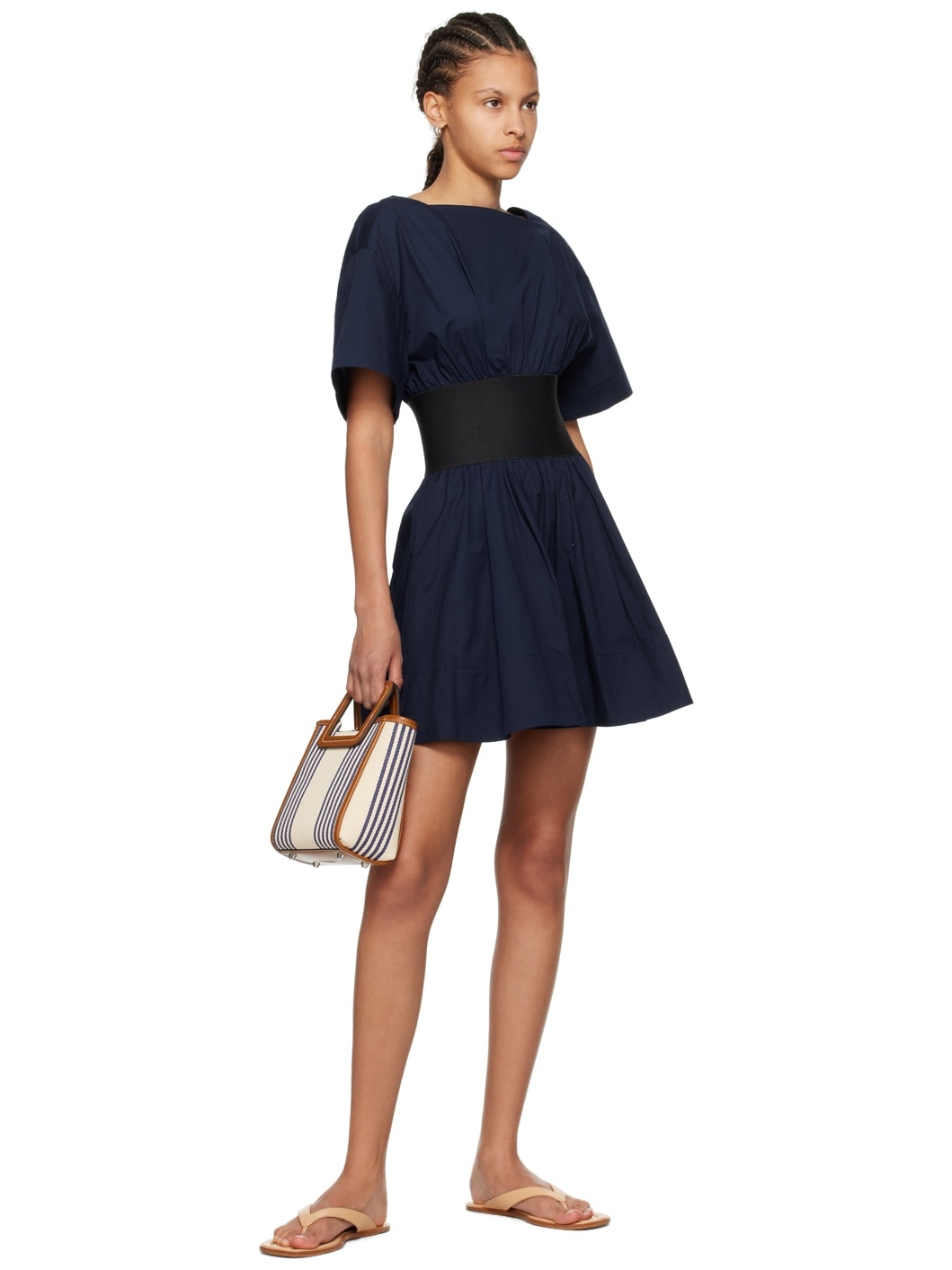 Navy Amy Minidress - 4