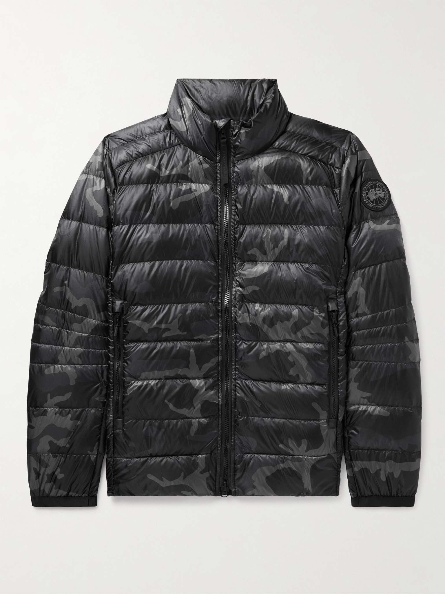 Crofton Slim-Fit Quilted Camouflage-Print Ripstop Down Jacket - 1