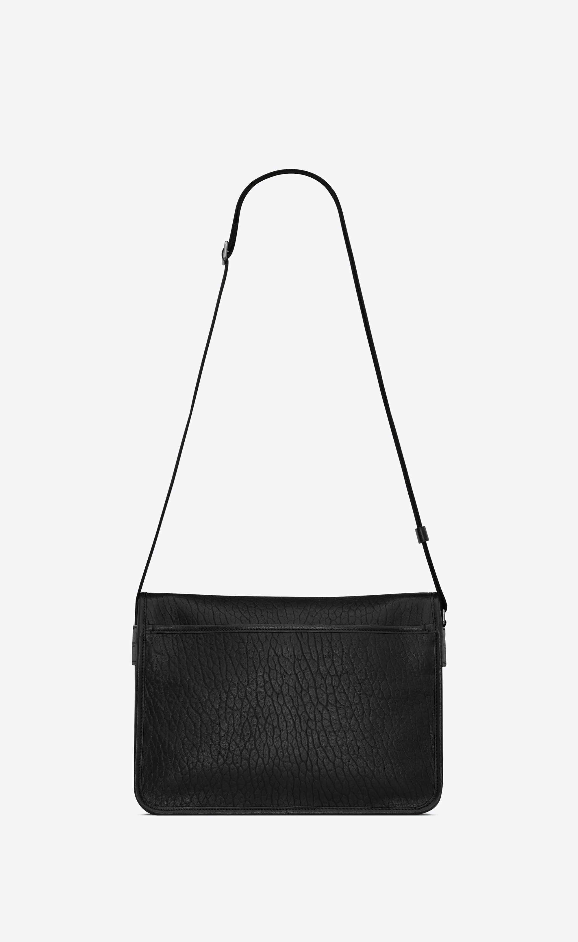 niki messenger in grained leather - 2