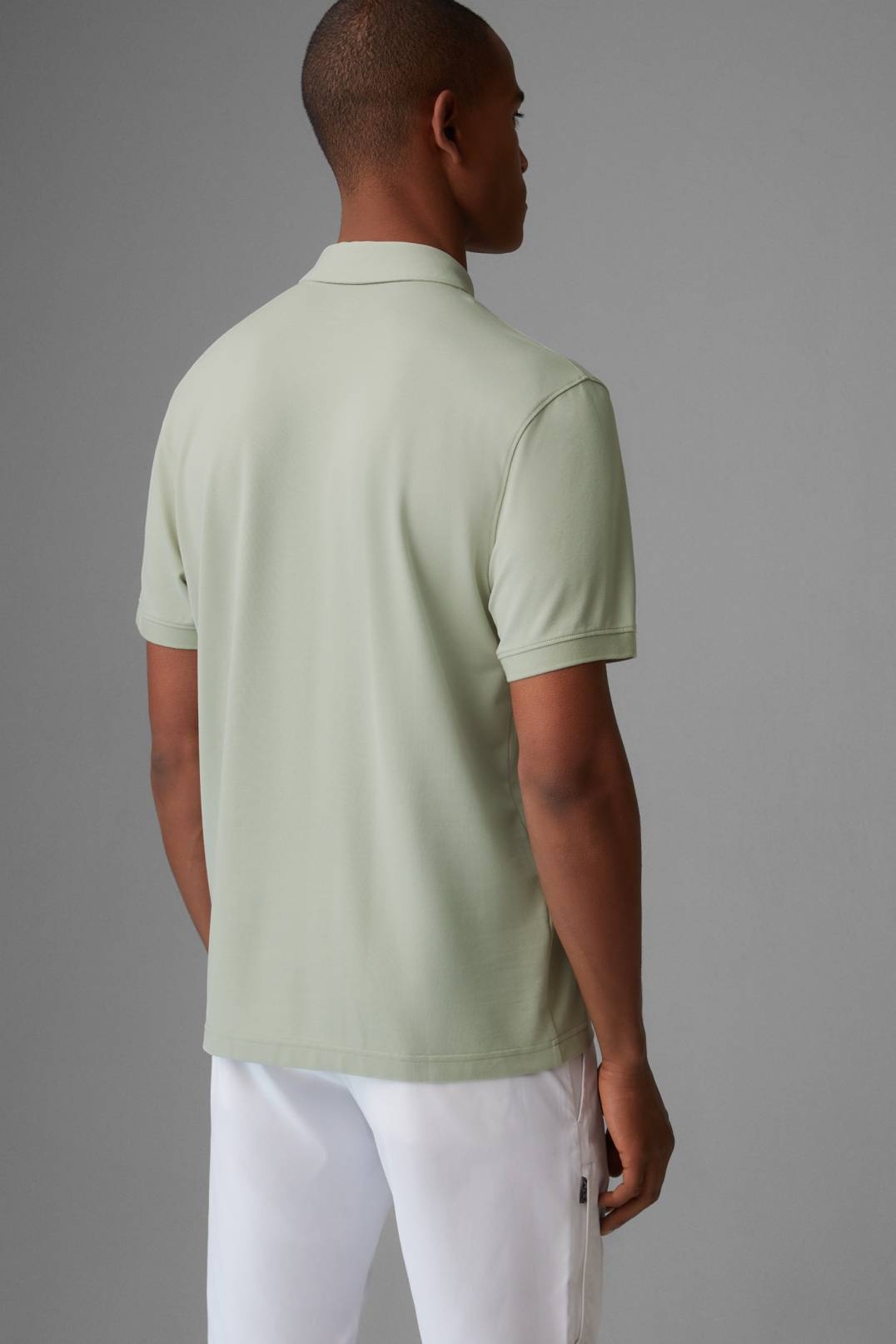 TIMO POLO SHIRT IN LIME GREEN - 3