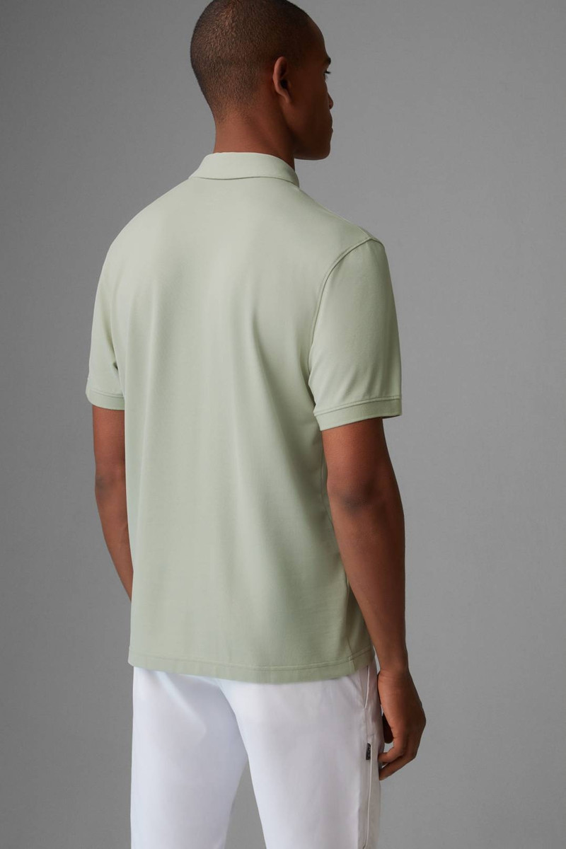 TIMO POLO SHIRT IN LIME GREEN 3
