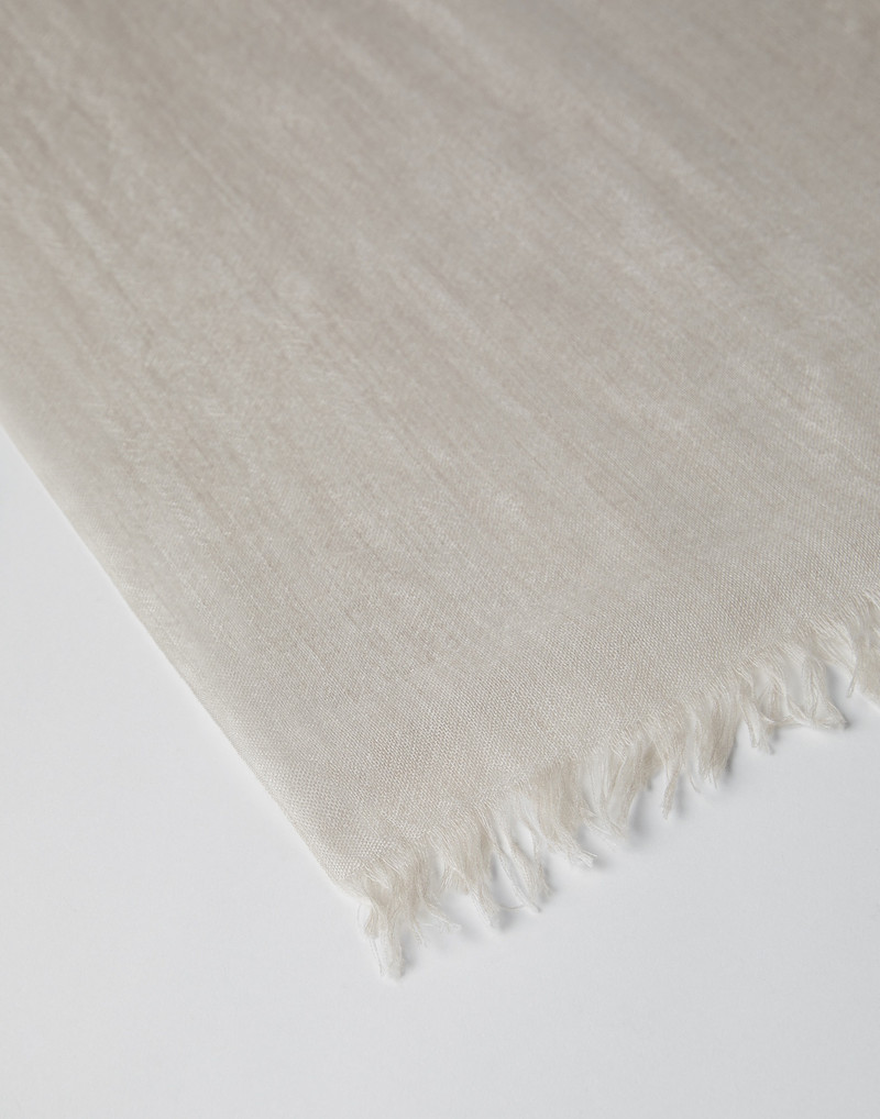 Brunello Cucinelli Cashmere and silk scarf outlook