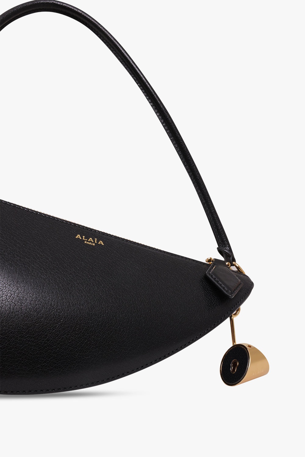 LE DEMI COEUR HALF HEART SHOULDER BAG | BLACK - 4