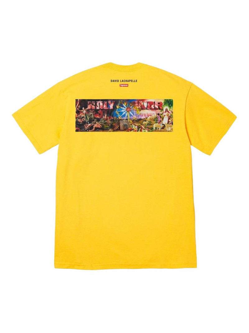 Supreme printed T-shirt outlook