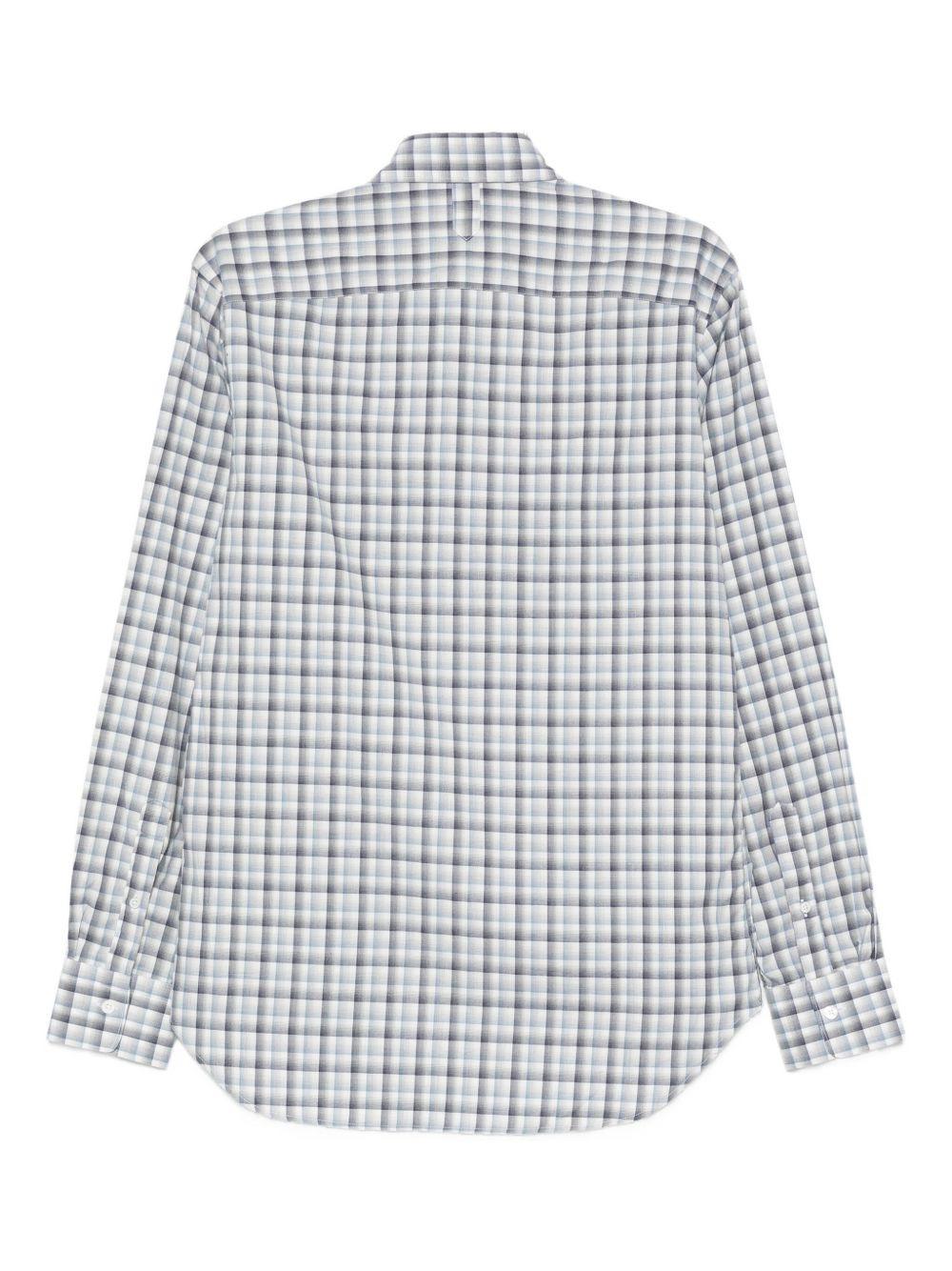 checked cotton shirt - 2