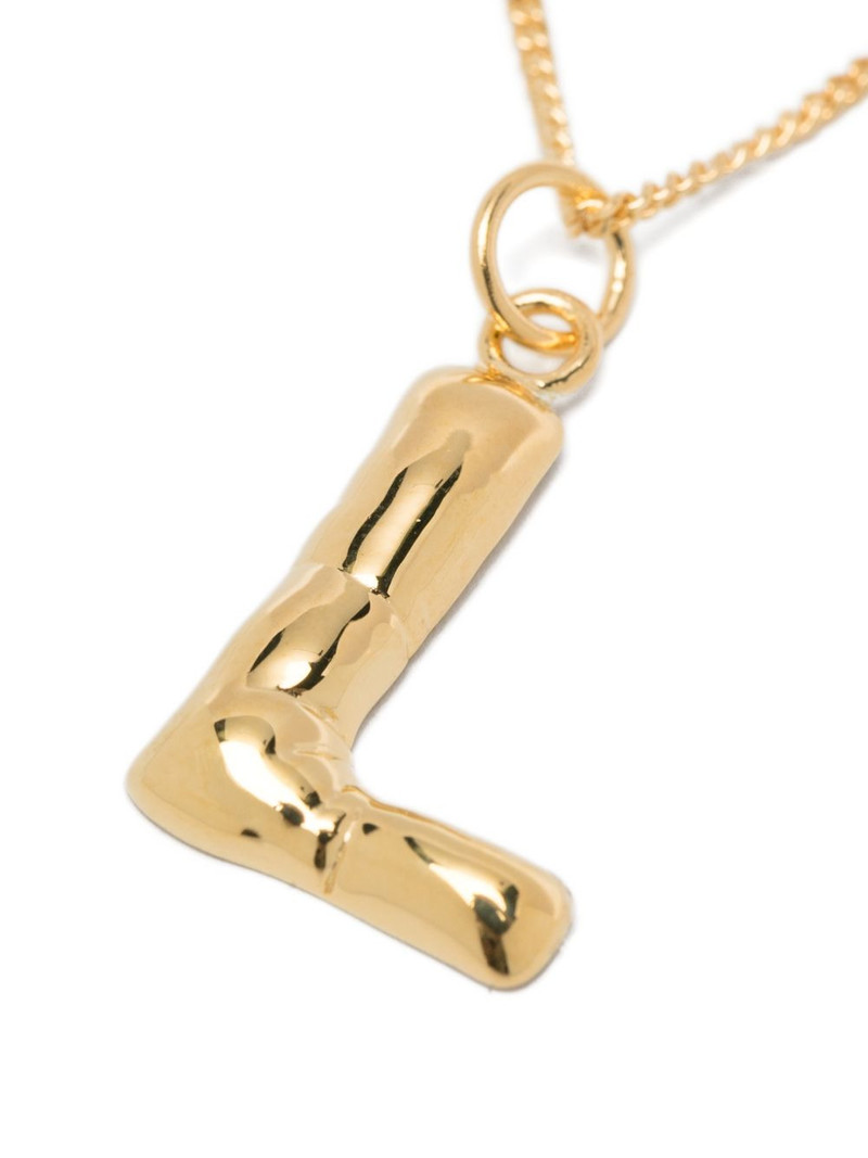 Completedworks L-initial pendant necklace outlook