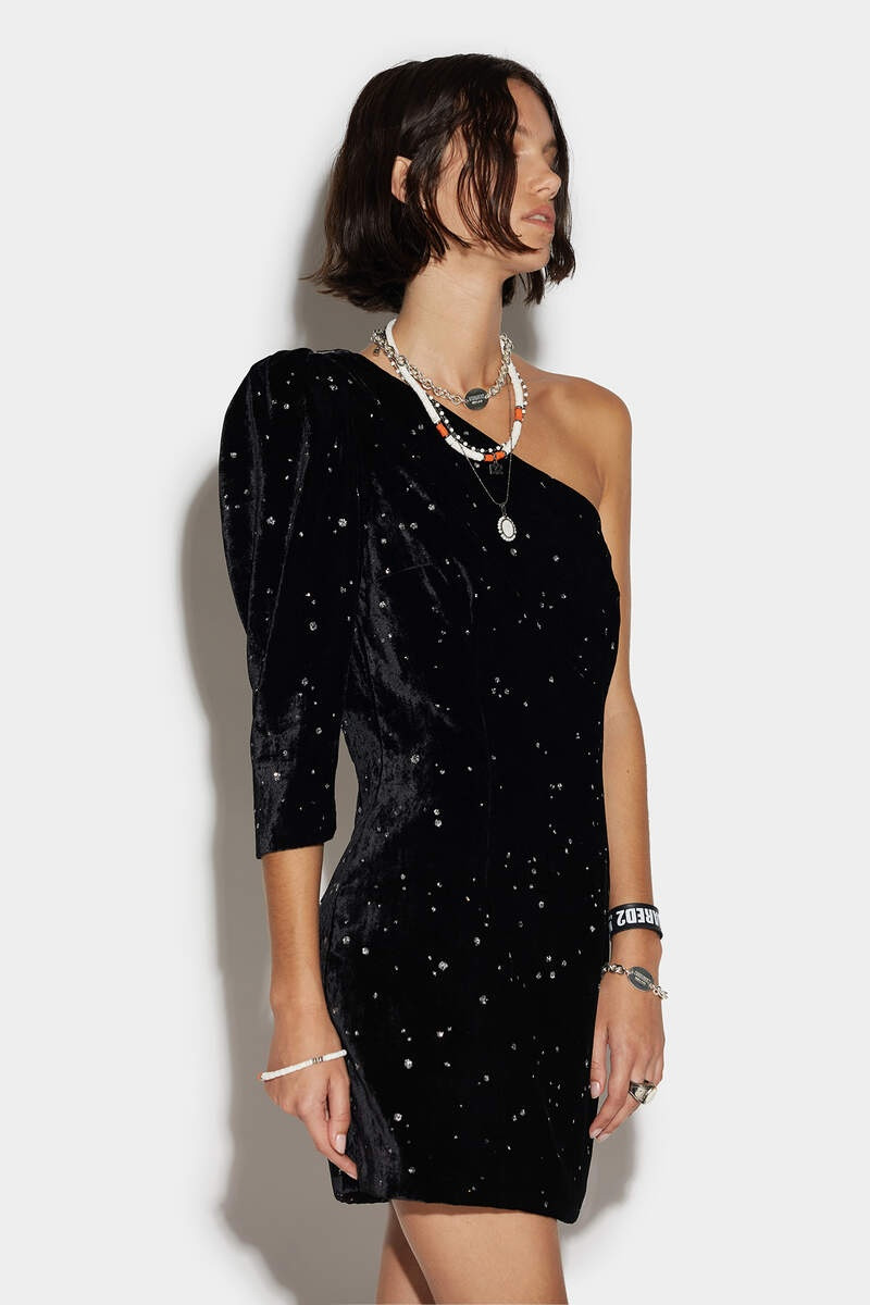 PUFF ONE SHOULDER DRESS 3