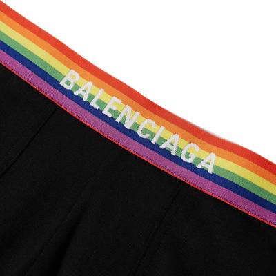 BALENCIAGA Balenciaga Rainbow Logo Boxer Briefs outlook