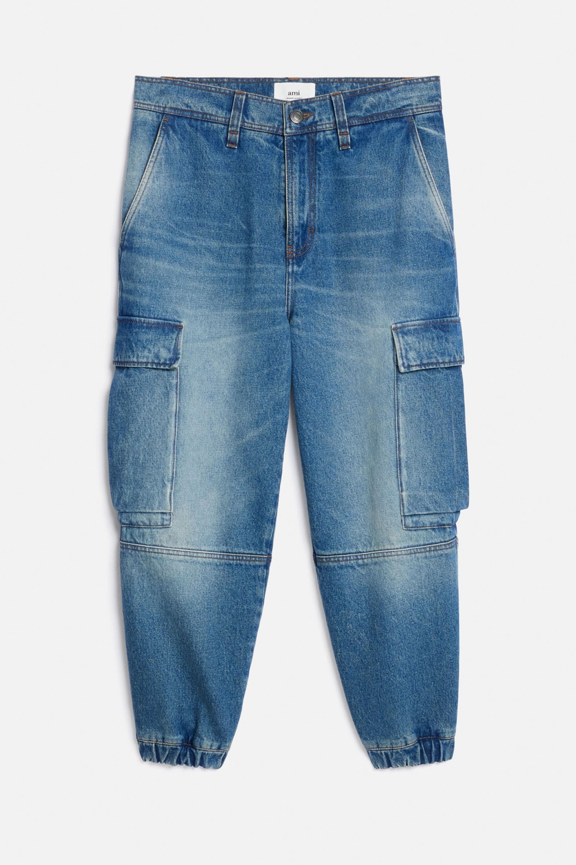 Cargo Pant With Elasticated Ankles - 1