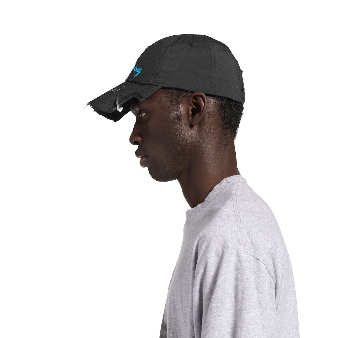 Balenciaga Music | Britney Spears Series Cap in Faded Black /blue - 6