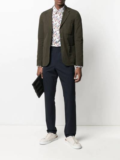 Paul Smith elasticated pinstripe trousers outlook