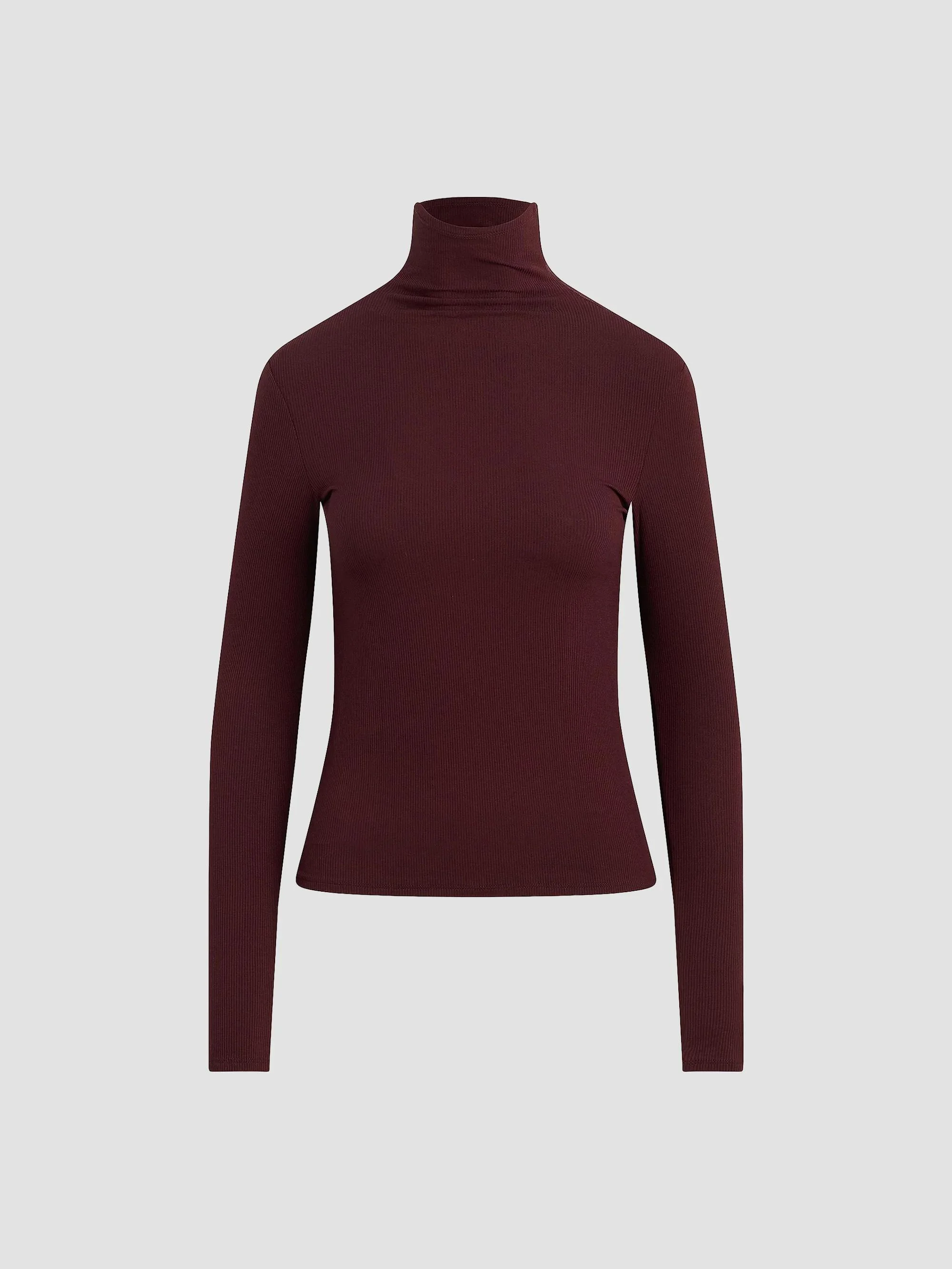 Women's The Tony Long-Sleeve Top - Bordeaux - 1