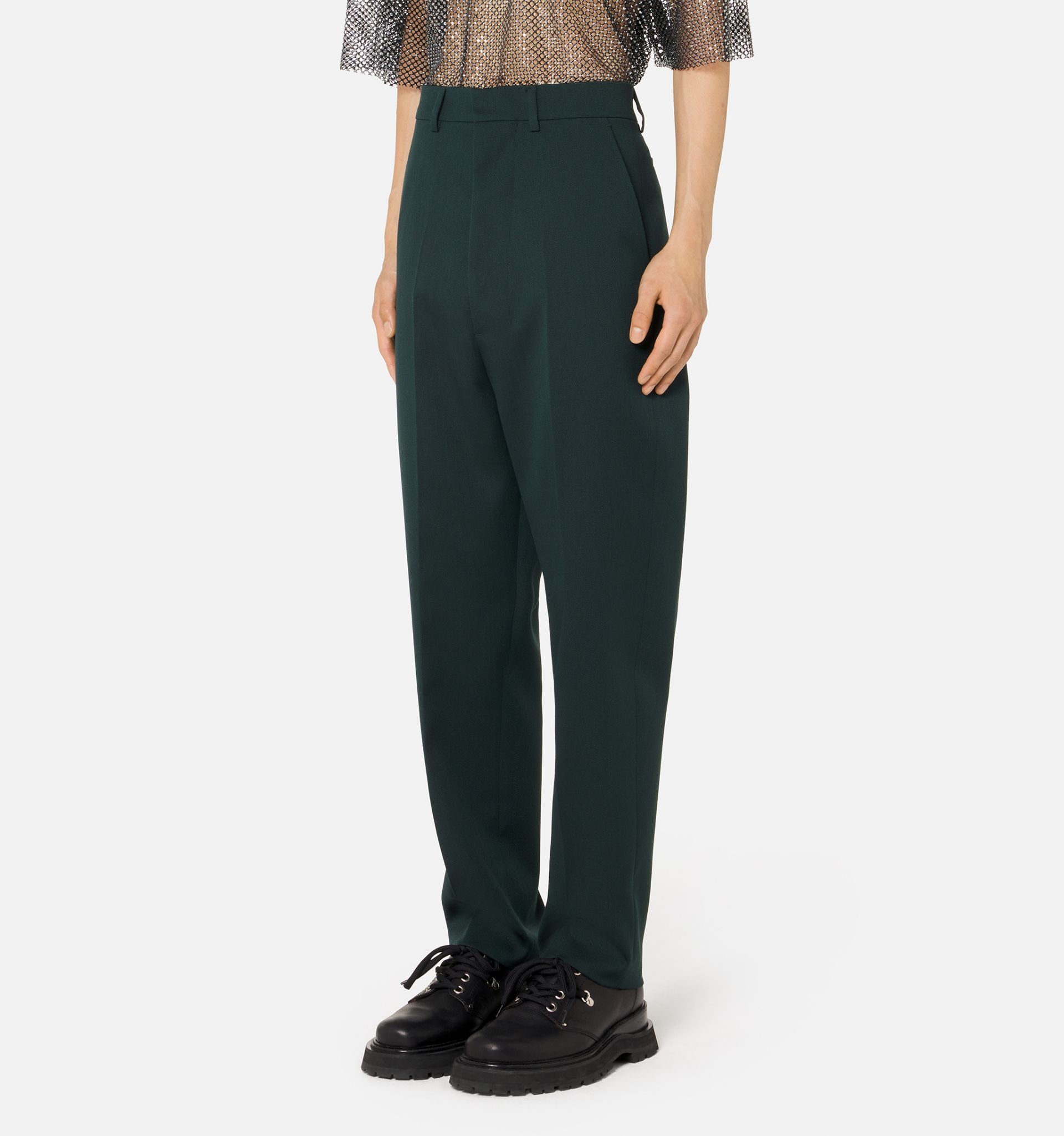 Straight Fit Trousers - 3
