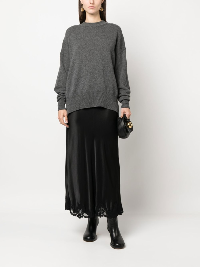 Jil Sander crew neck cashmere jumper outlook