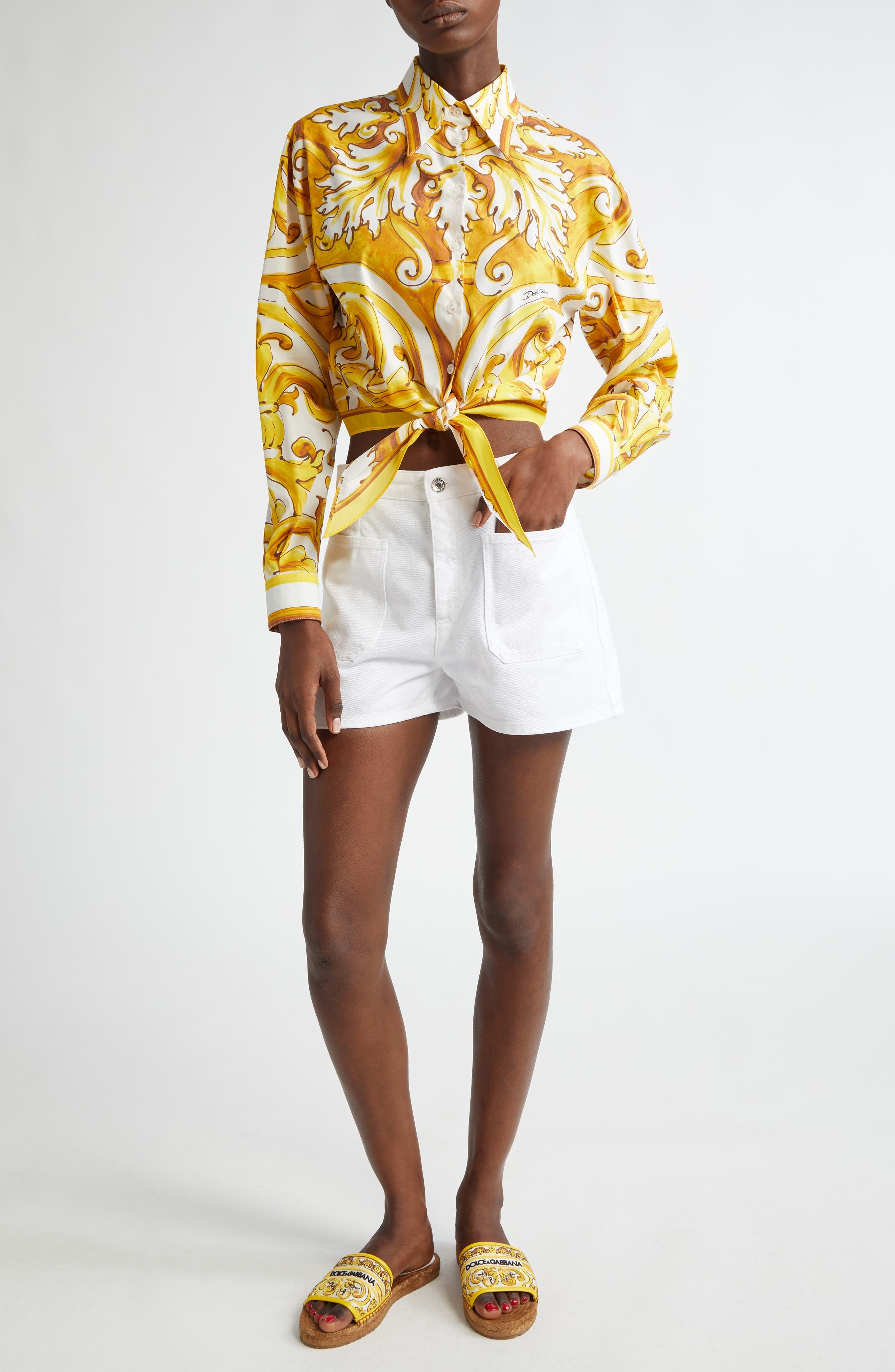 Dolce&Gabbana Denim Shorts in S9001 Variante Abbinata at Nordstrom - 2